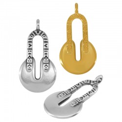 Zamak Pendant Padlock 15x26mm Ø2.2mm