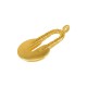 Colgante de  Metal Zamak Redondo 15x26mm (Ø2.2mm)