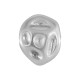 Entrepieza de  Metal Zamak Redonda ~22x18mm (Ø1.2mm)
