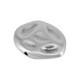 Entrepieza de  Metal Zamak Redonda ~22x18mm (Ø1.2mm)
