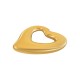 Pendentif cœur en Zamak 26 x 29 Mm/5.7 mm
