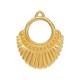 Zamak Pendant Ethnic Geometric 30mm/2mm