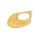 Zamak Pendant Ethnic Geometric 30mm/2mm