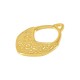 Colgante de Metal Zamak Étnico con Símbolos 19x24mm/1.6mm