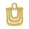 Placcato oro 24K/ 0,12 µm