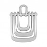 Argento 999° placcato antico/ 5 µm