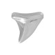 Ciondolo in Zama a Forma di Dente ~40X38 mm Ø2.6 mm