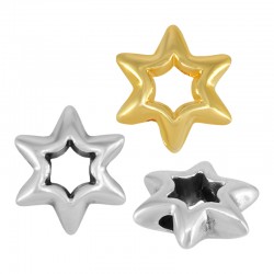 Curseur Étoile en Zamak 11 mm Ø1.8 mm