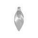 Zamak Charm Teardrop 9x20mm Ø1.5mm
