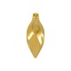 Zamak Charm Teardrop 9x20mm Ø1.5mm