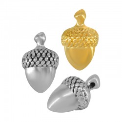 Zamak Charm Acorn 10x17mm Ø1.8mm