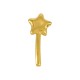 Pendentif en Zamak en Forme de Baguette Magique 16 x 36 mm Ø 2.2 mm
