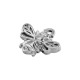 Breloque abeille en zamak 13 x 11 mm