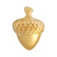 Zamak Charm Acorn 17x23mm Ø2.2mm