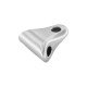 Pasador de Metal Zamak 10x9mm Ø1.8mm