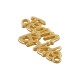 Zamak Charm "Team Bride" 26x15mm