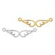 Zamak Pendant Angel Wings 31x6mm