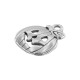 Colgante de Metal Zamak Calabaza 16x18mm