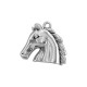 Pendentif Tête de Cheval en Zamak 25 x 23 mm