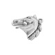 Pendentif Tête de Cheval en Zamak 25 x 23 mm