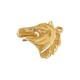 Zamak Pendant Horse Head 25x23mm