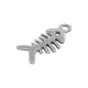Zamak Charm Fishbone 7x17mm