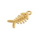 Colgante de Metal Zamak Raspa 7x7 mm