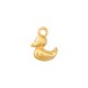 Colgante de Metal Zamak Pato 13x15mm