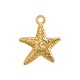 Zamak Pendant Starfish 20x24mm