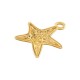 Zamak Pendant Starfish 20x24mm