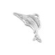 Zamak Charm Swordfish  23x11mm