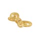 Colgante de Metal Zamak Mariposa 18x9mm Ø1.8mm