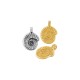 Zamak Charm Shell 9x12mm