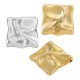 Zamak Charm Square 22x21mm/8mm Ø1.4mm