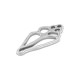 Zamak Pendant Shell 14x30mm/2mm