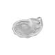 Zamak Pendant Shell 24x30mm/4mm Ø2.3mm