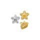 Pasador de Zamak con forma de Estrella de Mar 6 mm/2 mm Ø3,2x1,7 mm