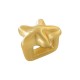 Pasador de Zamak con forma de Estrella de Mar 6 mm/2 mm Ø3,2x1,7 mm