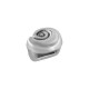 Pasador de Zamak con forma de concha 5 x 6 mm/2 mm Ø 3,2 x 1,7 mm