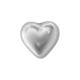 Zamak Slider Heart  6x5mm/2mm Ø3.2x1.7mm