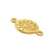 Zamak Connector Round Ethnic 11mm/1.4mm Ø1.3mm