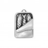 999° Silver Antique Plated/ 5µm