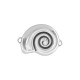 Zamak Connector Shell 26x22mm/4.7mm Ø1.6x2.8mm
