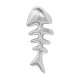 Colgante de Zamak Raspa 17 x 42 mm/6 mm