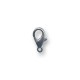 Fermoir Mousqueton en Zamak 5 x 10 mm