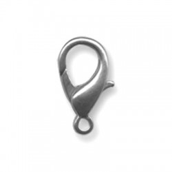 Zamak Lobster Clasp 10x18mm
