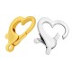 Zamak Lobster Heart 22x26mm