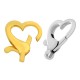 Zamak Lobster Heart 22x26mm