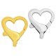 Zamak Lobster Heart 22x26mm