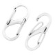 Zamak Lobster Double Clasp 41x17mm